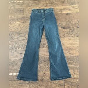 True Religion High Waisted Flair Jeans